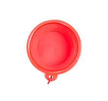 Load image into Gallery viewer, PRODOGG™ Red Collapsible Water Bowl With White Logo 195201
